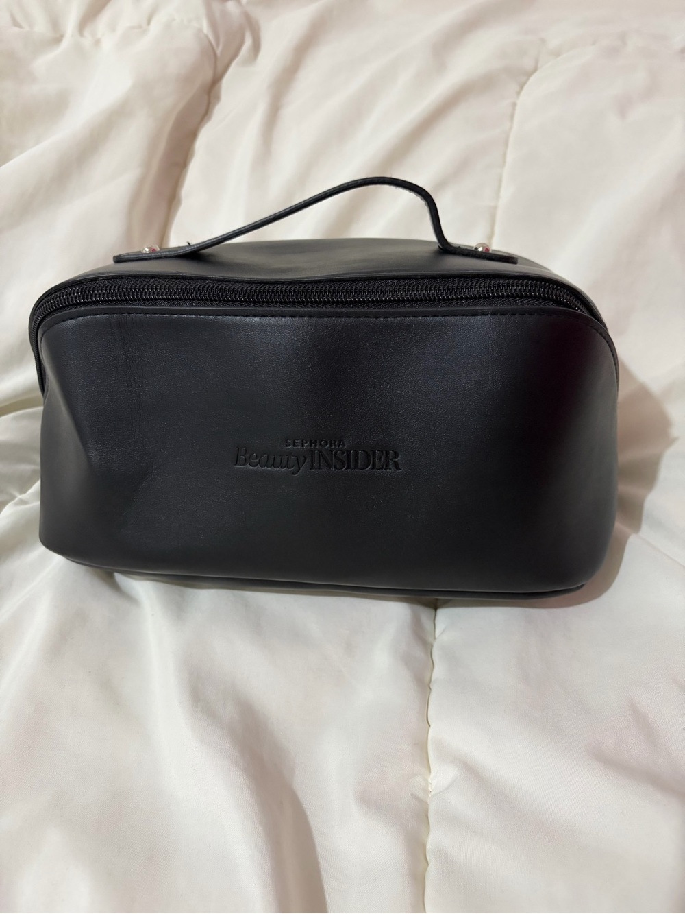 Sephora Beauty Insider Black Travel Cosmetic Case